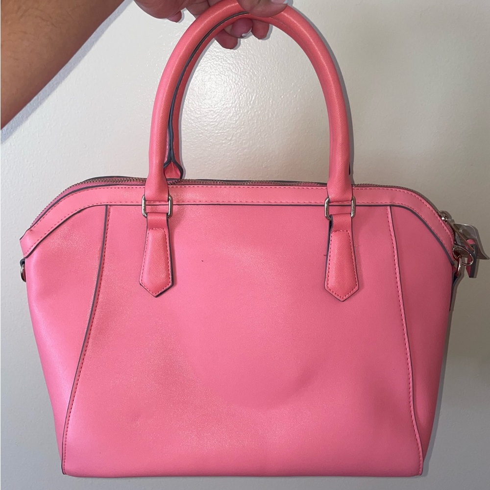 Elegant Coral Handbag